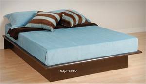 Prepac BQ-6080-K Queen Platform Bed