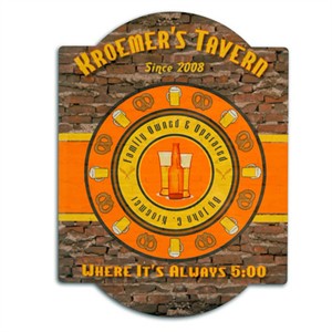 Personalized Tavern Sign