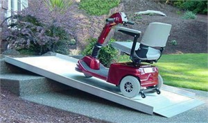 Pathway Ramp for Wheelchairs