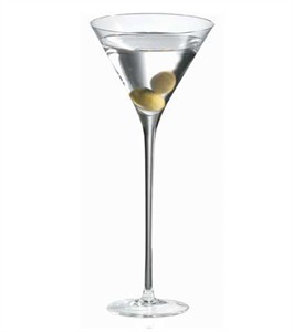 Ravenscroft Crystal Martini glasses
