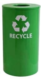 Commercial Recycling Receptacle Green