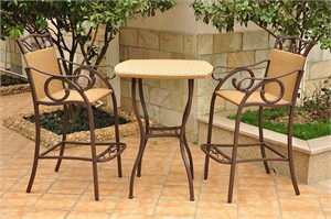 Resin Wicker Bistro Set Resin Wicker Bistro Set