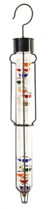River City L38540G 25" Outdoor Galileo Thermometer