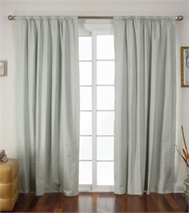 TLC 98x63 Insulated Flame Retardant Blackout Drapes