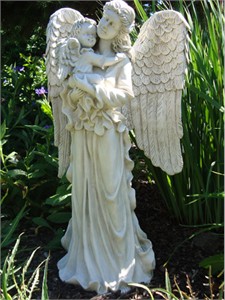 Mother and Child Garden Statue Mother and Child Garden Statue