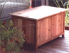 Cedar Creek 2028S Storage Box Bench Cedar Creek 2028S Storage Box Bench