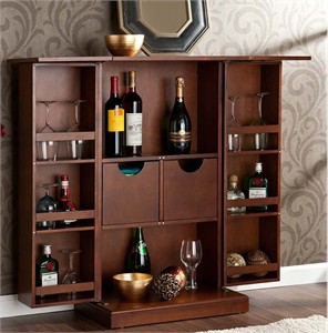 Holly & Martin 53-021-007-0-39 Fold Away Bar Cabinet