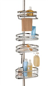 InterDesign 42670 York Tension Pole Caddy InterDesign 42670 York Tension Pole Caddy