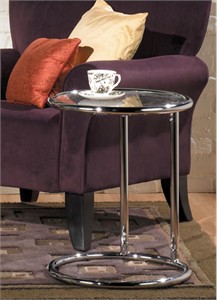 Glass Circle Table