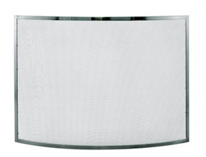 Uniflame S-1613 Pewter Fireplace Screen
