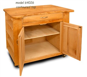 Catskill Craftsmen 64024 / 64026 Deep Storage Kitchen Island