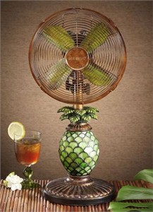 Deco Breeze DBF0247 Pineapple Table Fan Deco Breeze DBF0247 Pineapple Table Fan