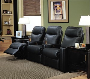 Coaster 7537 Showtime Home Theater Seating