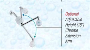 Showerwise 1060 Optional Extension Arm Showerwise 1060 Optional Extension Arm