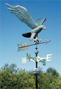 Copper Eagle Weathervane