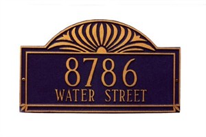 Whitehall 2004 Sunburst 16.25" x 9.5" Wall Address Marker Whitehall 2004 Sunburst 16.25" x 9.5" Wall Address Marker
