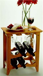 Wine Rack Table holds 6 bottles Wine Rack Table holds 6 bottles