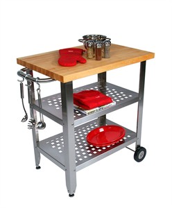 John Boos CUCAV01 Cucina Avanti with Maple Top