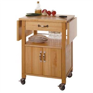 Winsome 84920 Drop Leaf Kitchen Cart